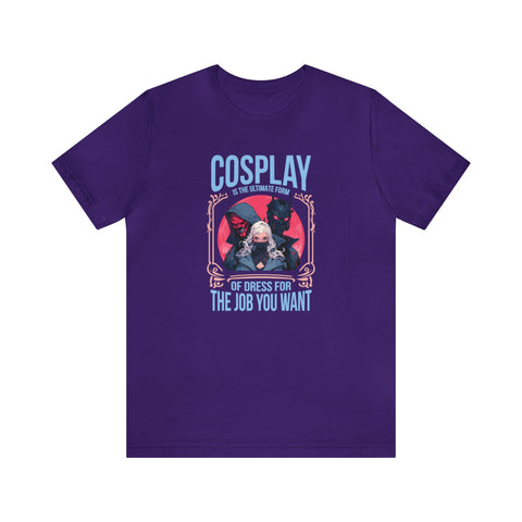 Unisex Cosplay Dress for the Job You Want T Shirt Team Purple S 