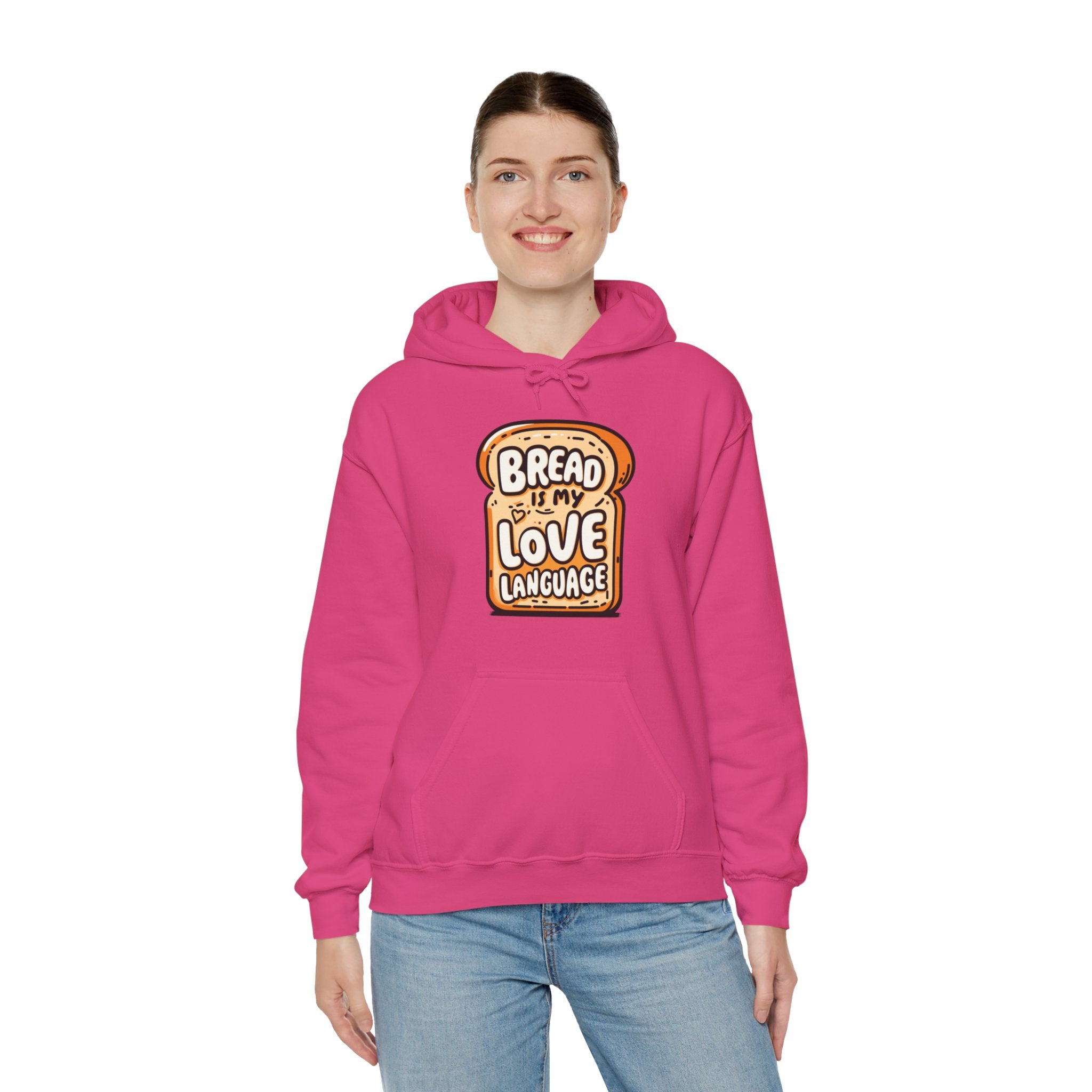 Unisex Bread is My Love Language Hoodie   