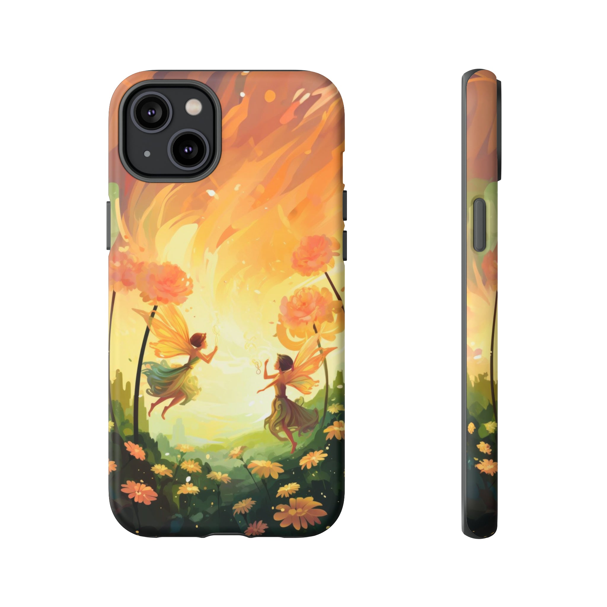 Fairy Flowers Phone Case iPhone 14 Plus Matte 