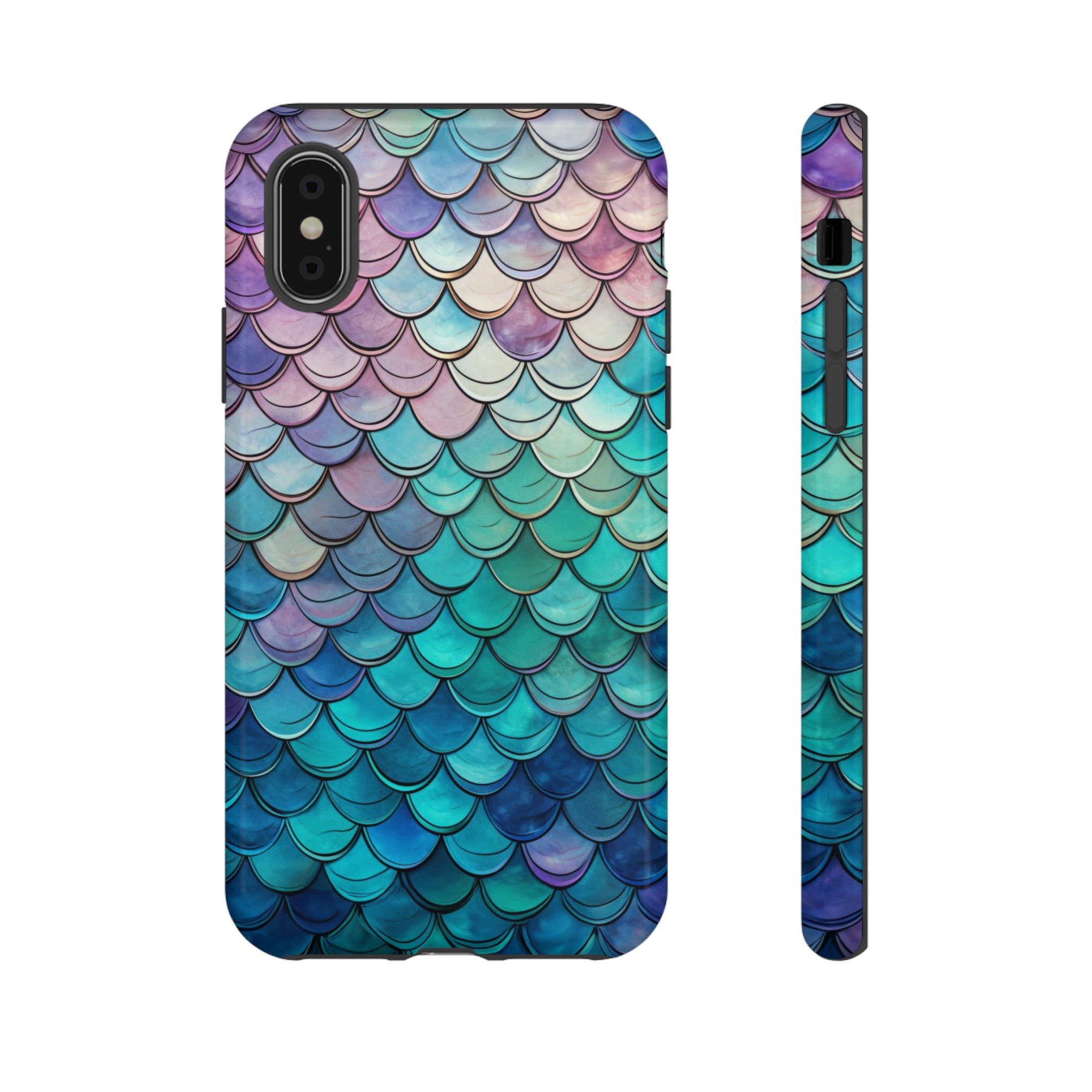 Mermaid Scales Phone Case iPhone X Glossy 