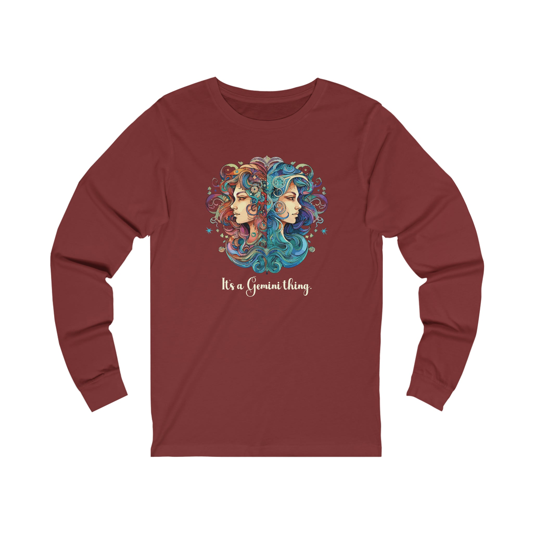 Unisex It's a Gemini Thing Long Sleeve T Shirt   