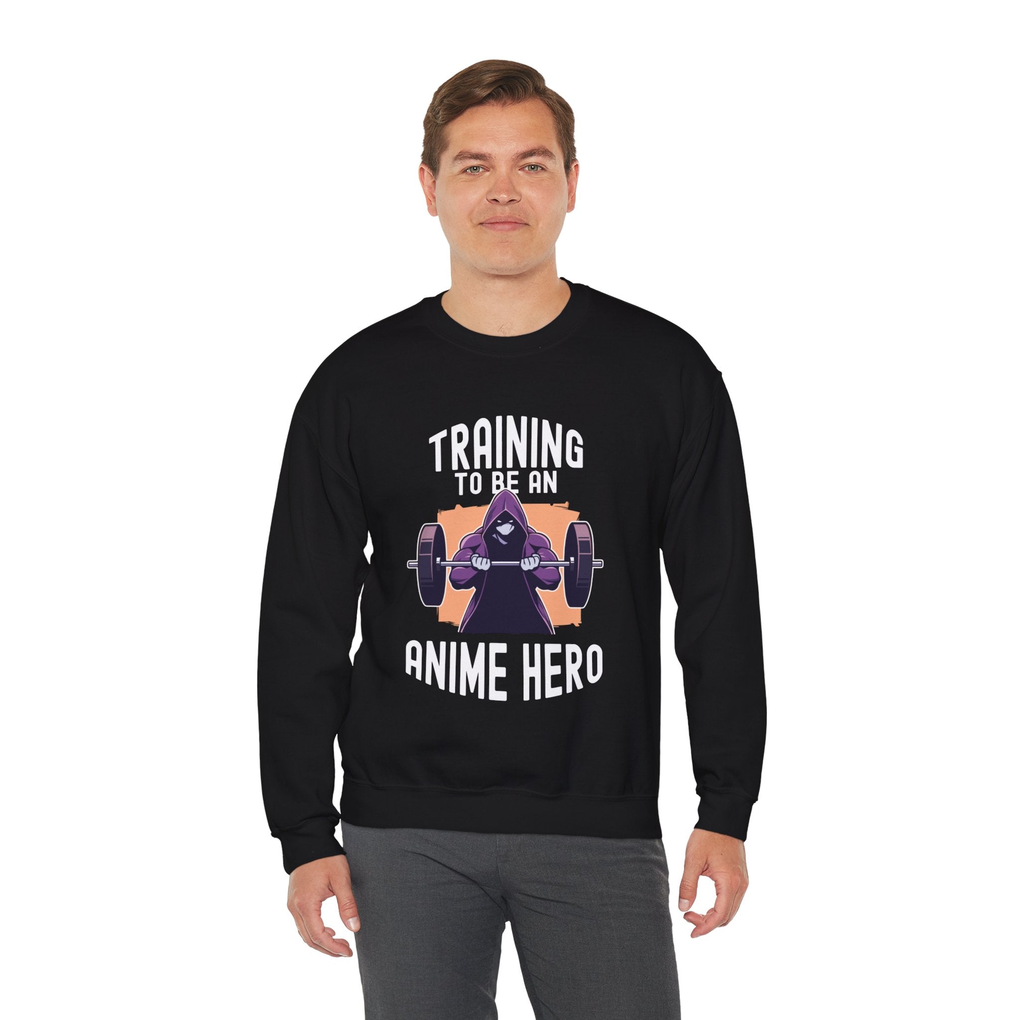 Unisex Training to be an Anime Hero Sweatshirt   