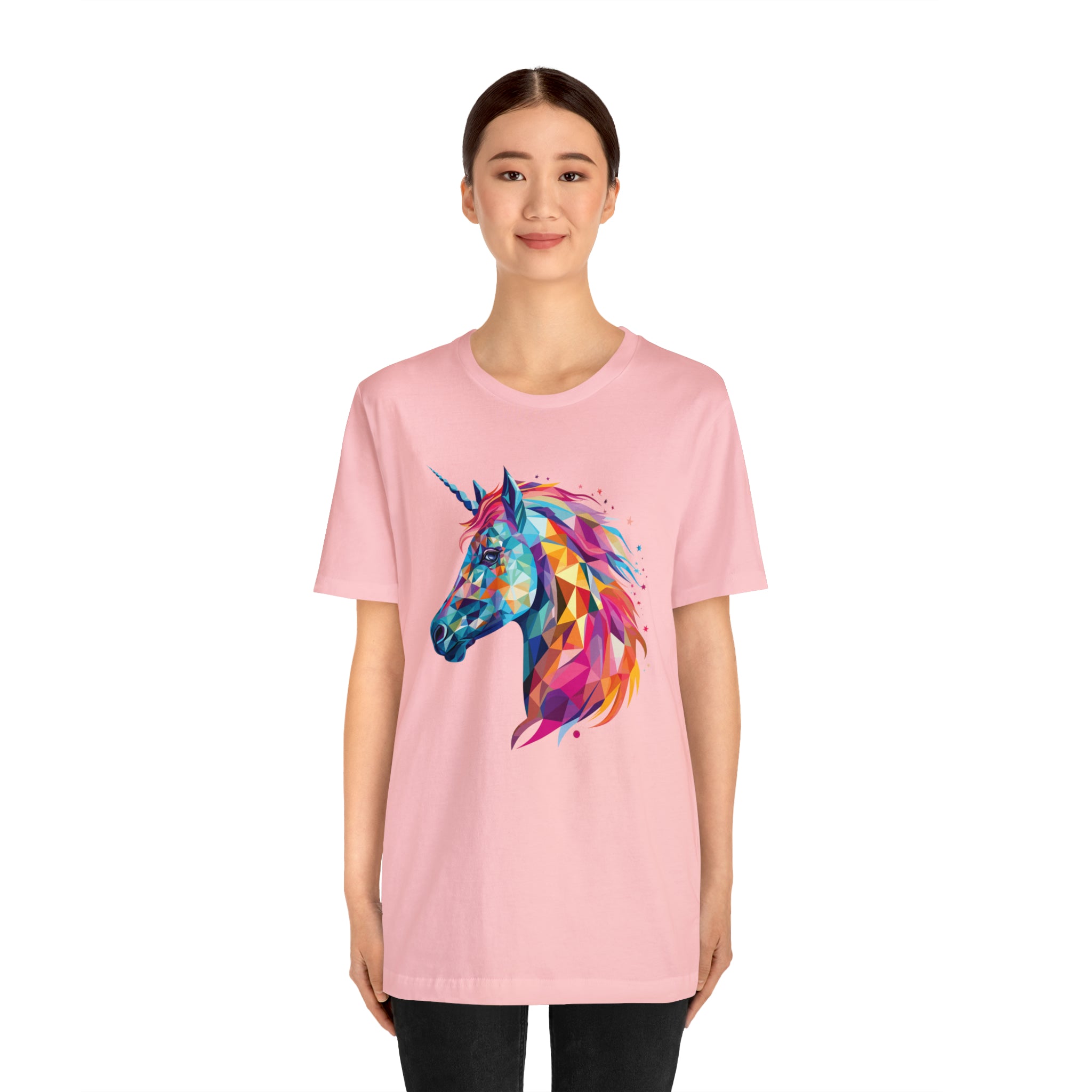 Unisex Crystallized Unicorn Mane T Shirt   