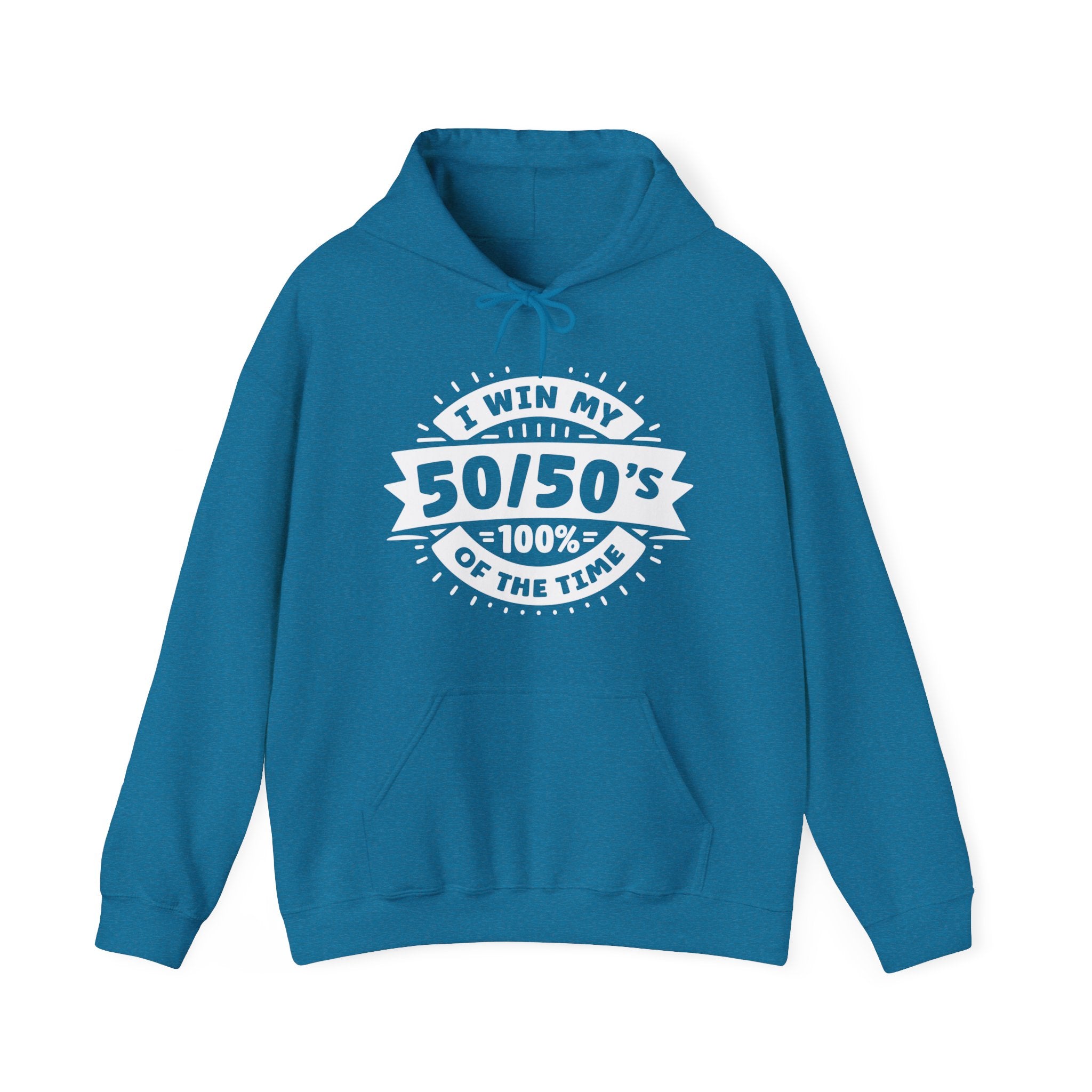 Unisex Gacha 50 50 Winner Hoodie Antique Sapphire S 