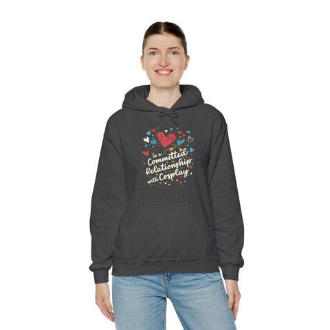 Unisex In a Committed Relationship with Cosplay Hoodie   