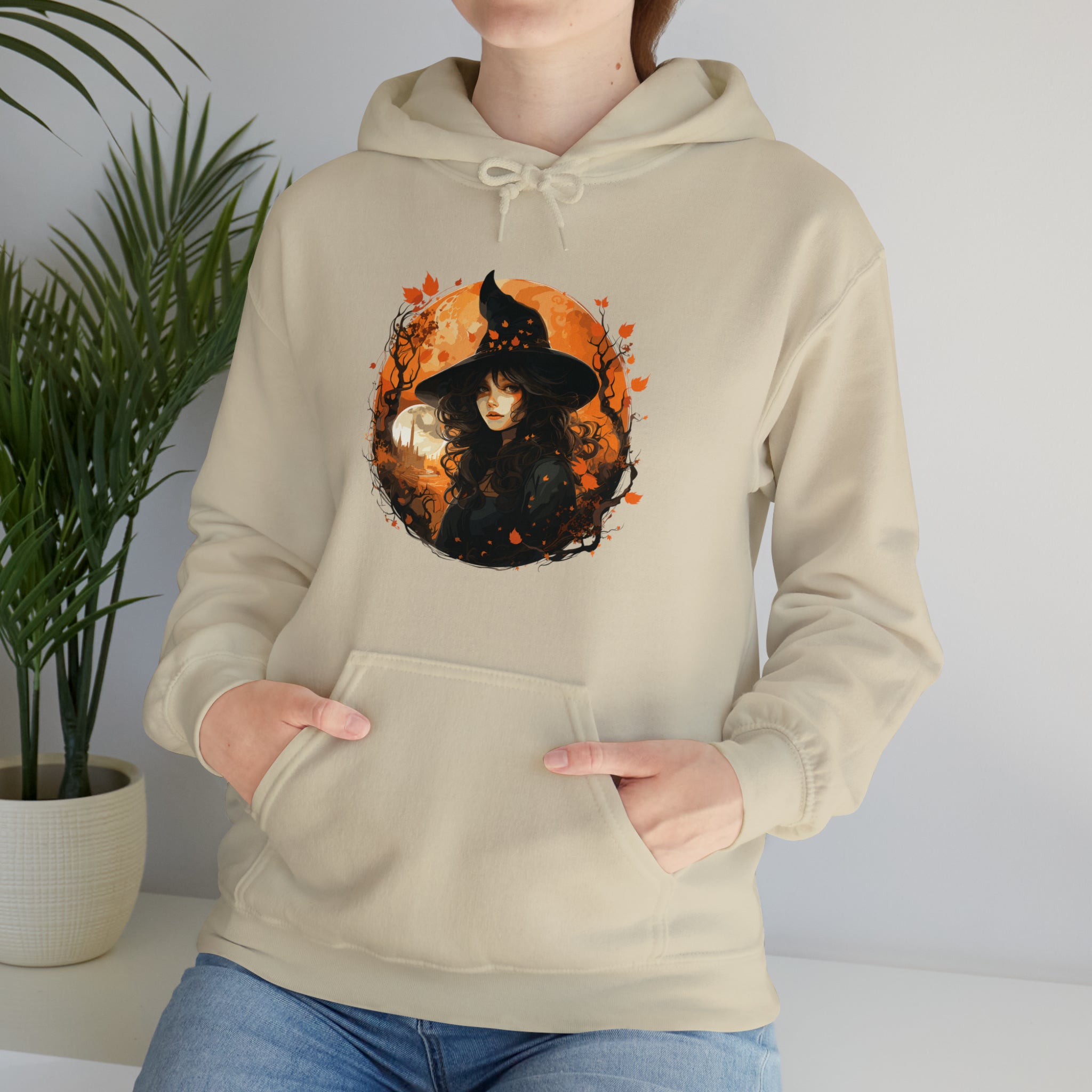 Unisex Autumn Witch Hoodie   