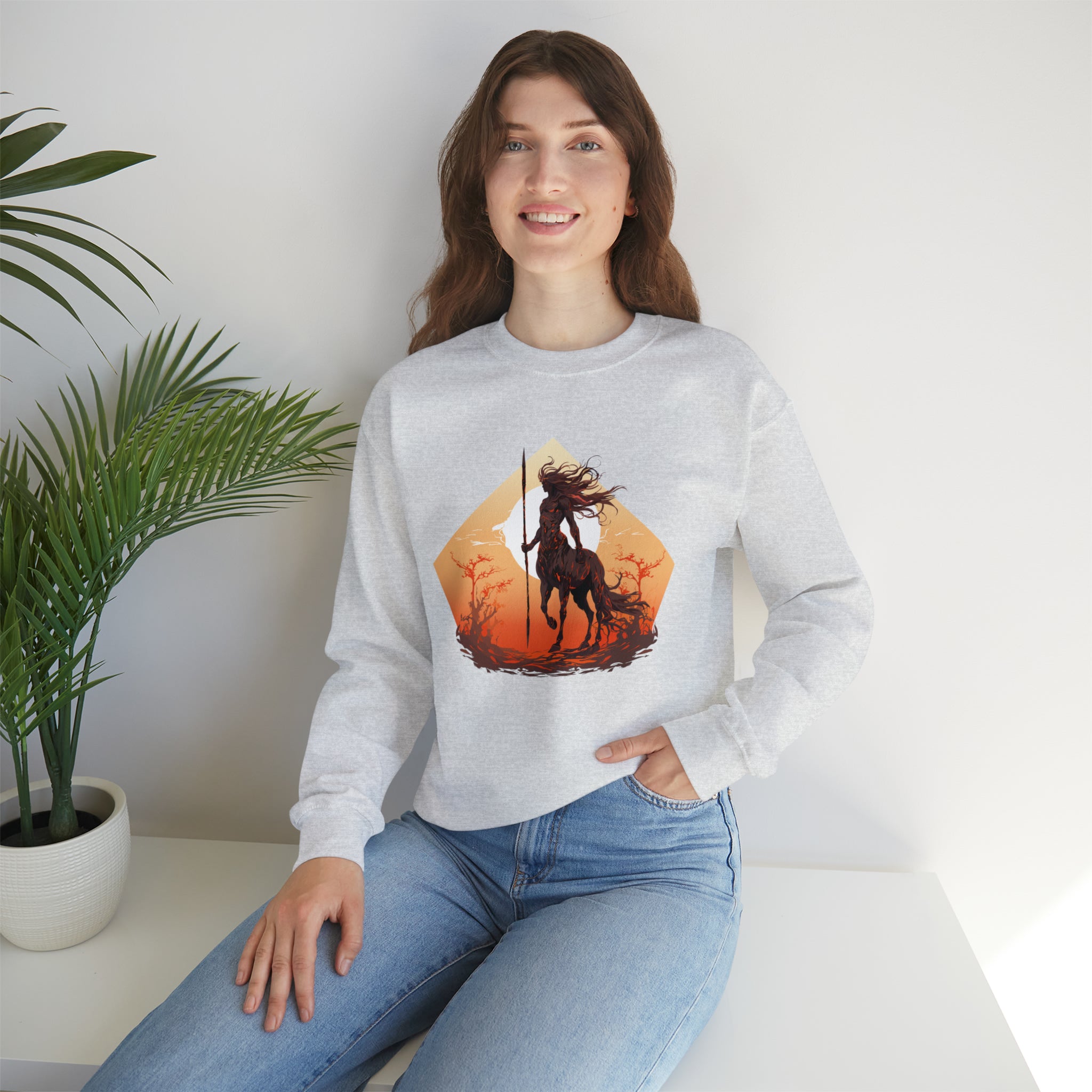 Unisex Centaur Warrior Sweatshirt   