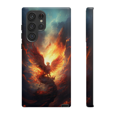 Phoenix in the Clouds Phone Case Samsung Galaxy S22 Ultra Matte 