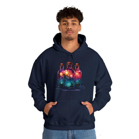 Unisex Dark Magic Bottles Hoodie   