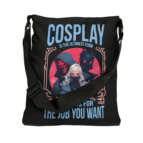 Cosplay Dress for the Job You Want Adjustable Tote Bag   