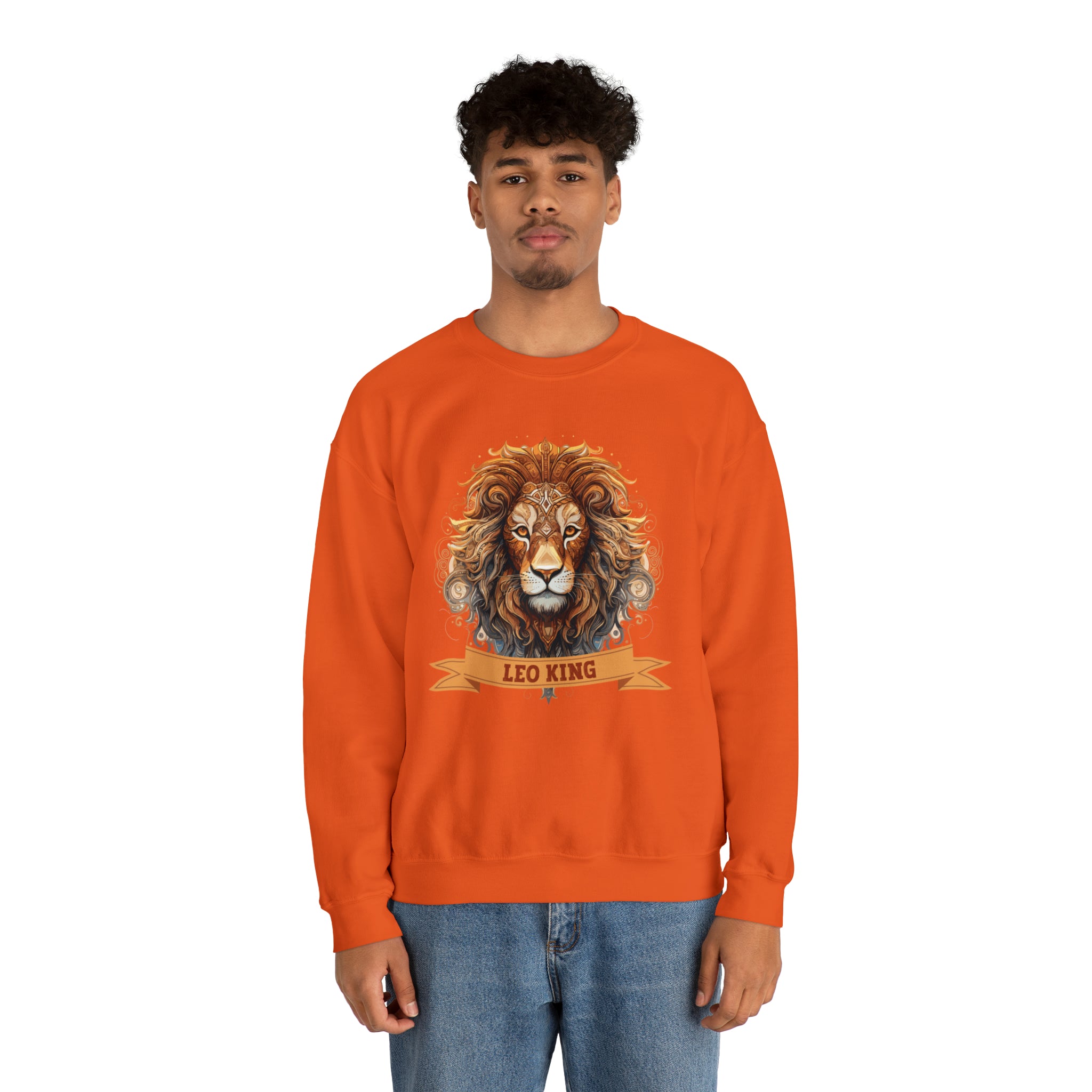 Mens Leo King Sweatshirt   