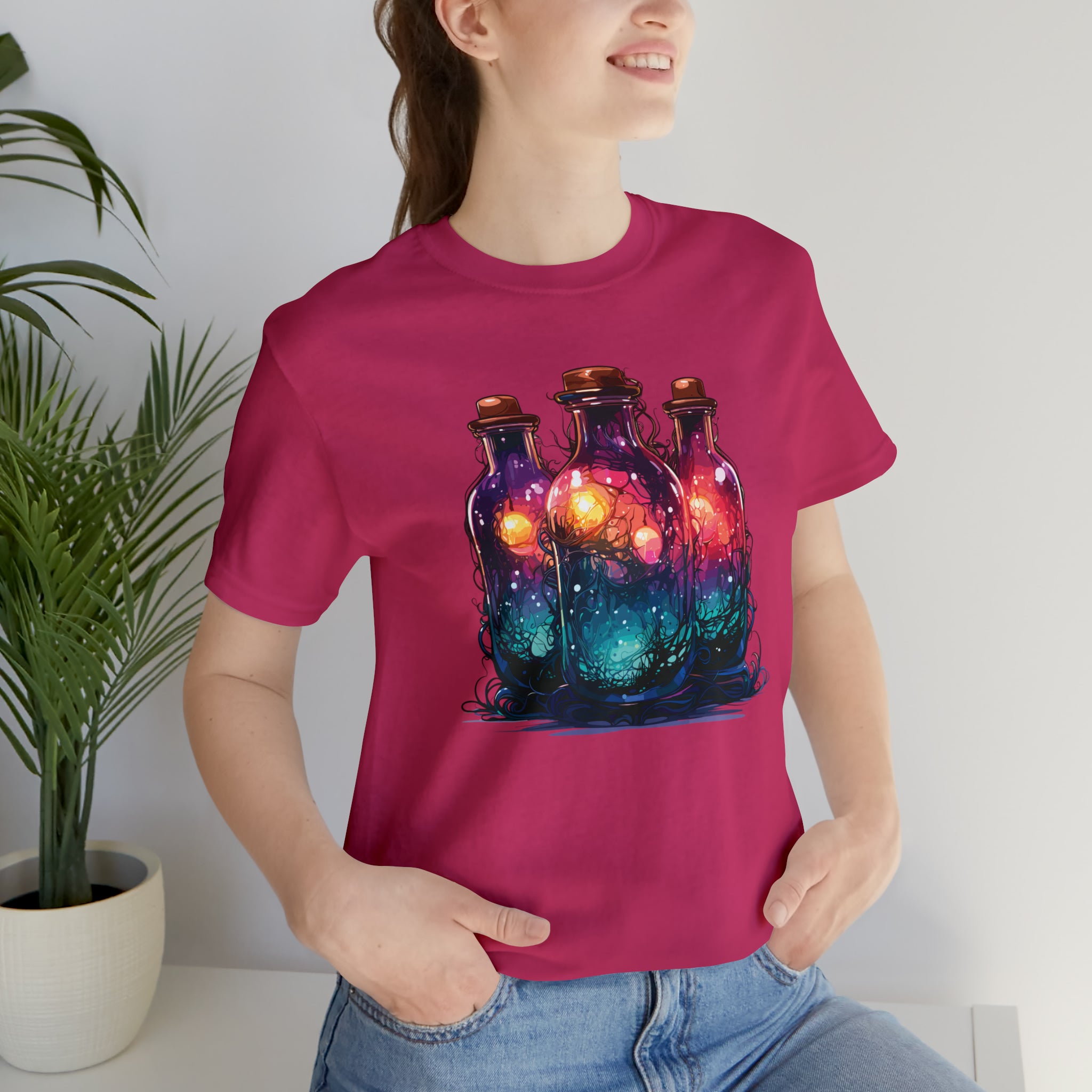 Unisex Dark Magic Bottles T Shirt   