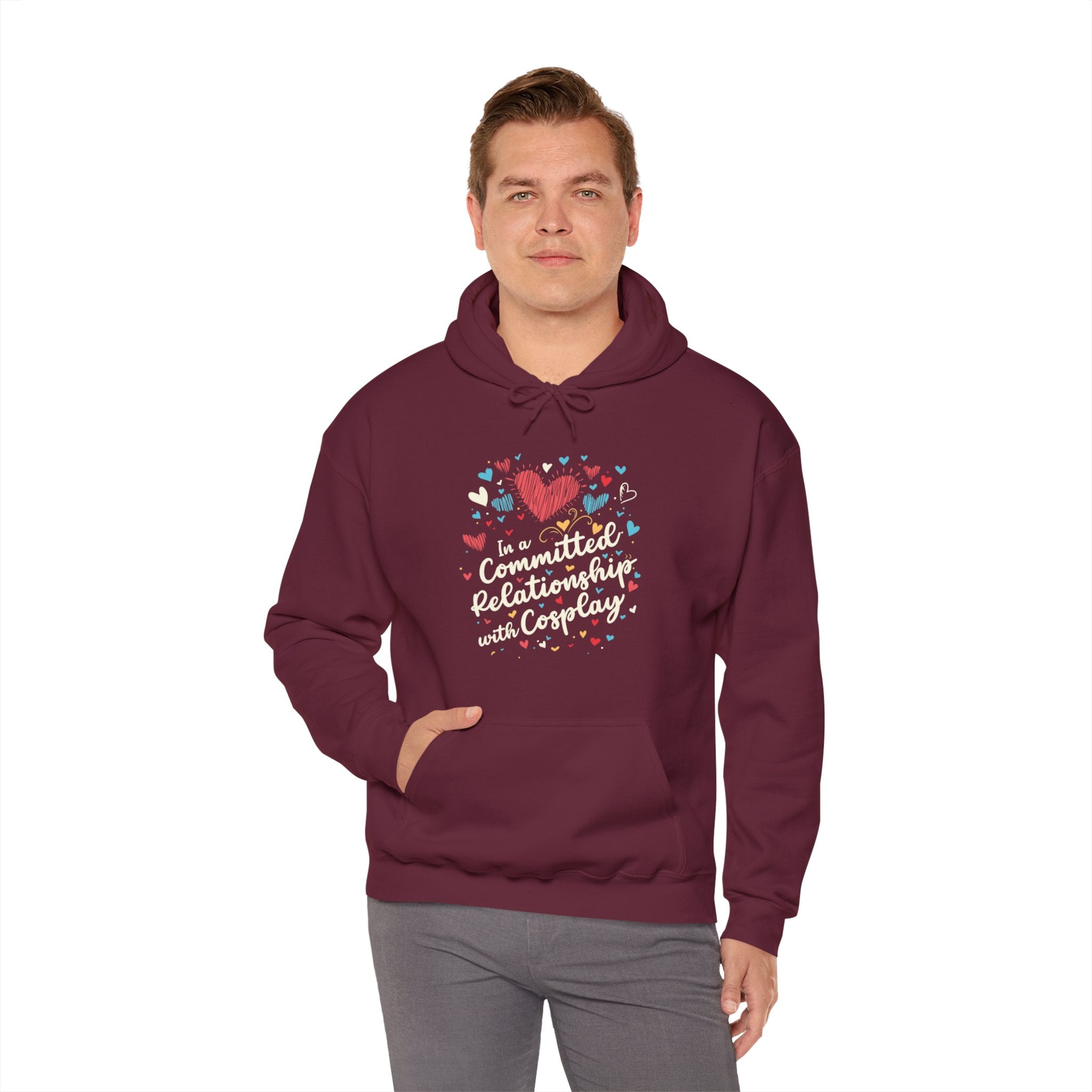 Unisex In a Committed Relationship with Cosplay Hoodie   