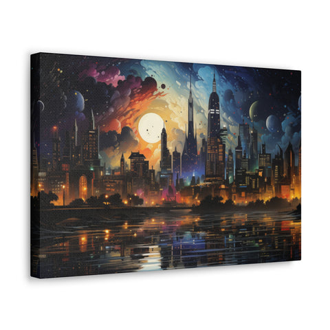 City Skyline Wall Art   