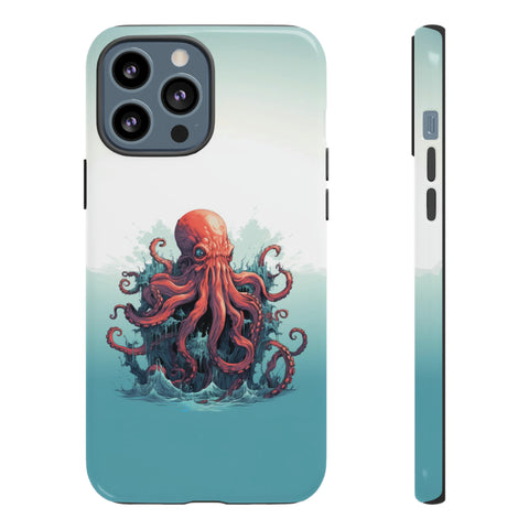 Kraken in the Ocean Phone Case iPhone 13 Pro Max Glossy 