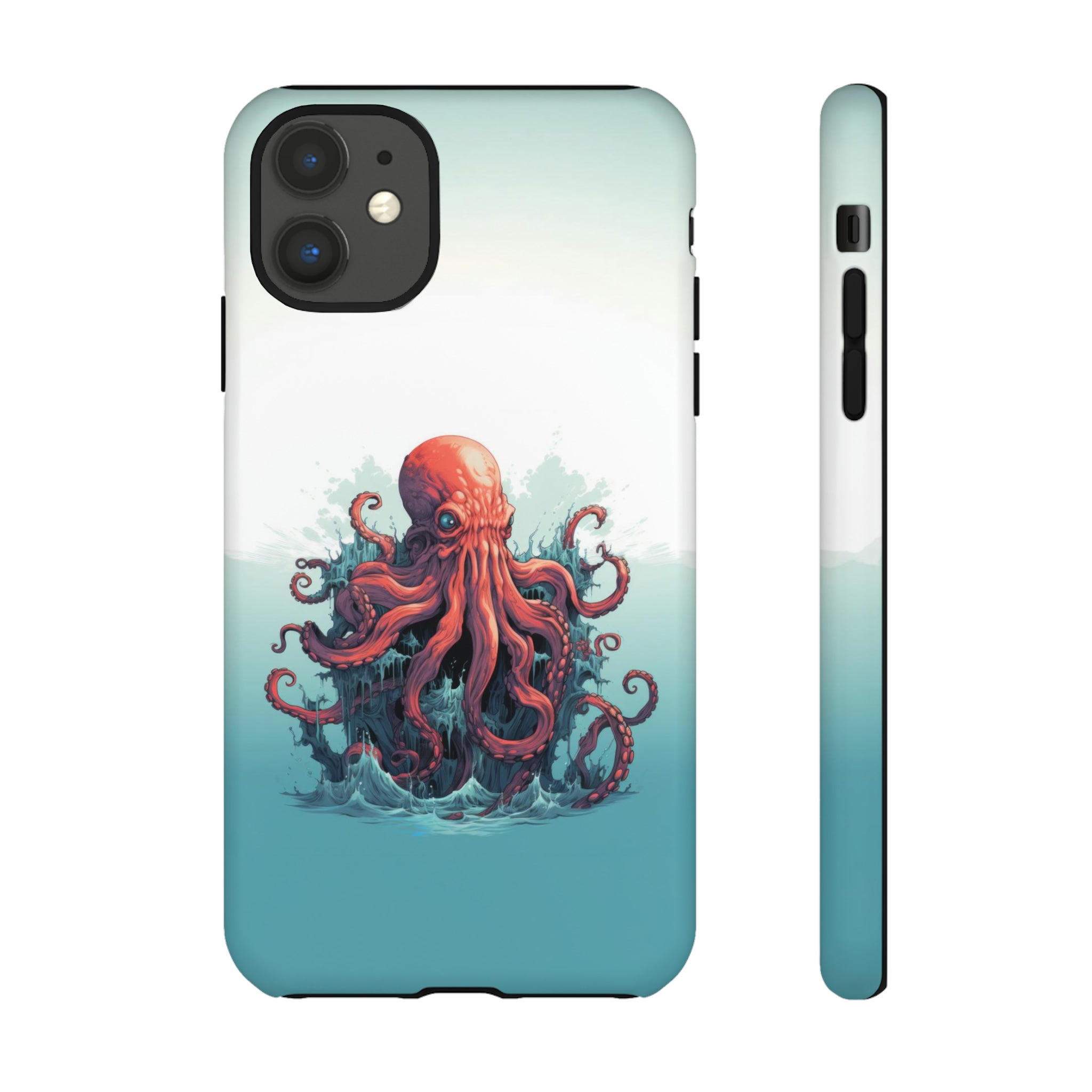 Kraken in the Ocean Phone Case iPhone 11 Matte 