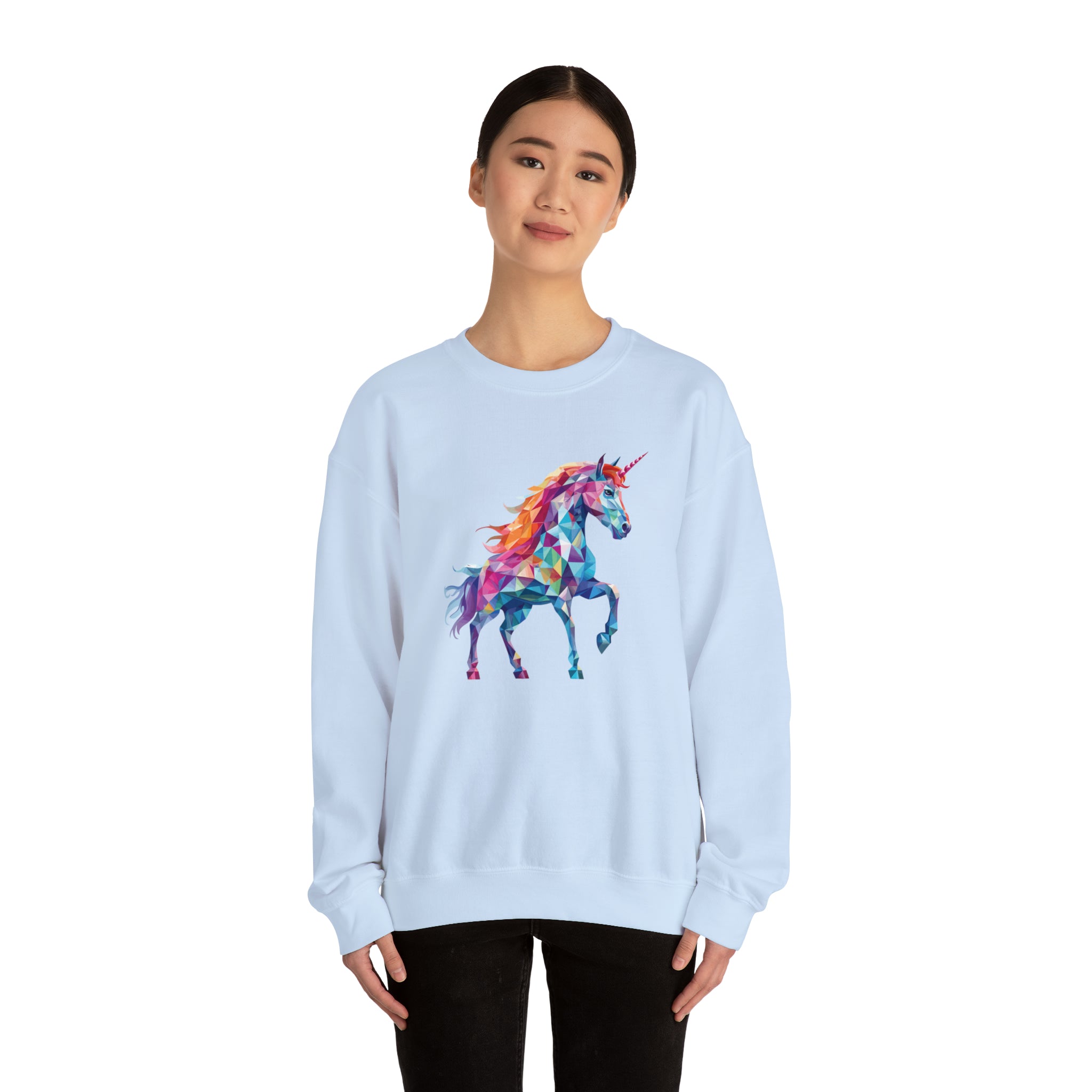 Unisex Crystallized Unicorn Sweatshirt   