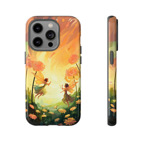 Fairy Flowers Phone Case iPhone 14 Pro Glossy 