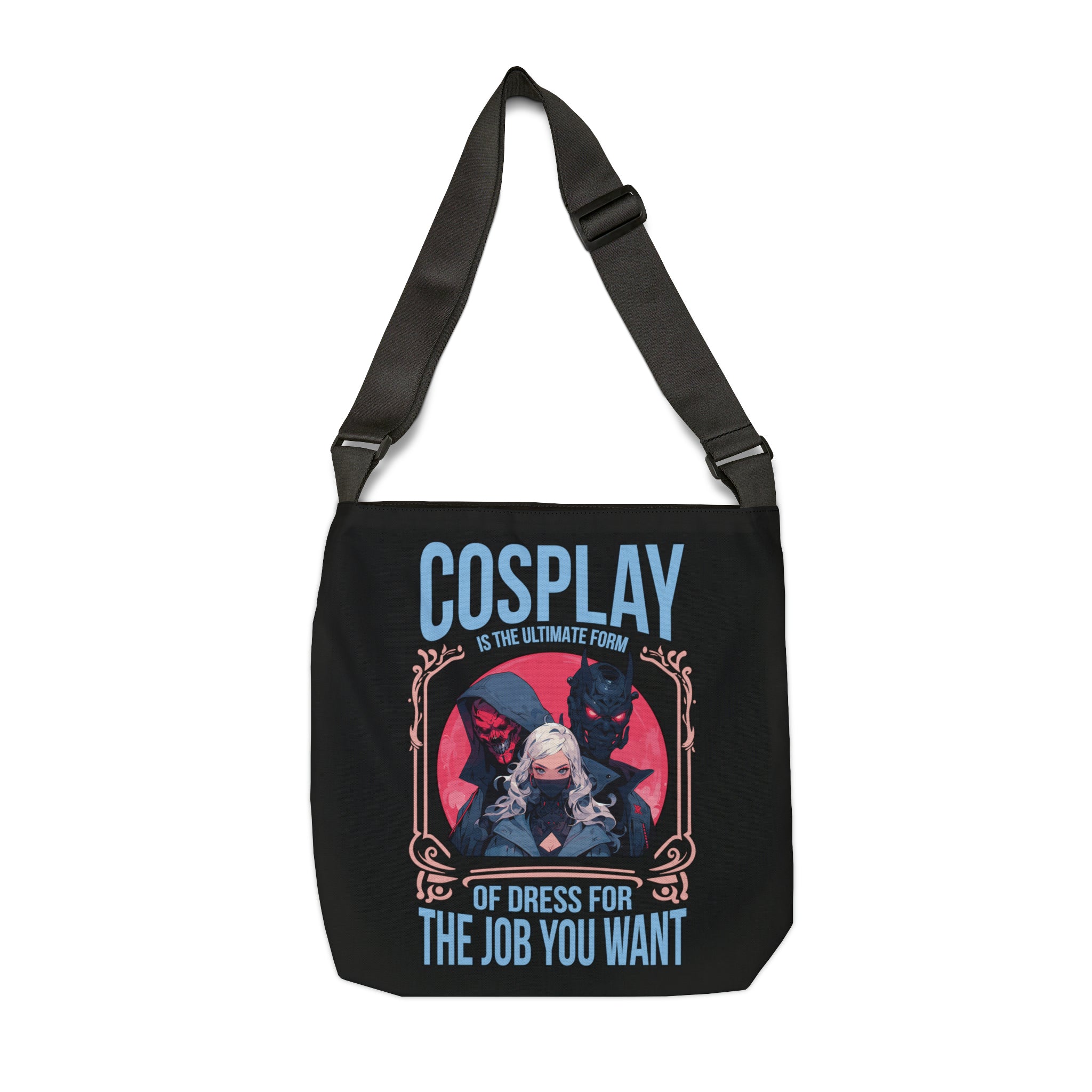 Cosplay Dress for the Job You Want Adjustable Tote Bag   