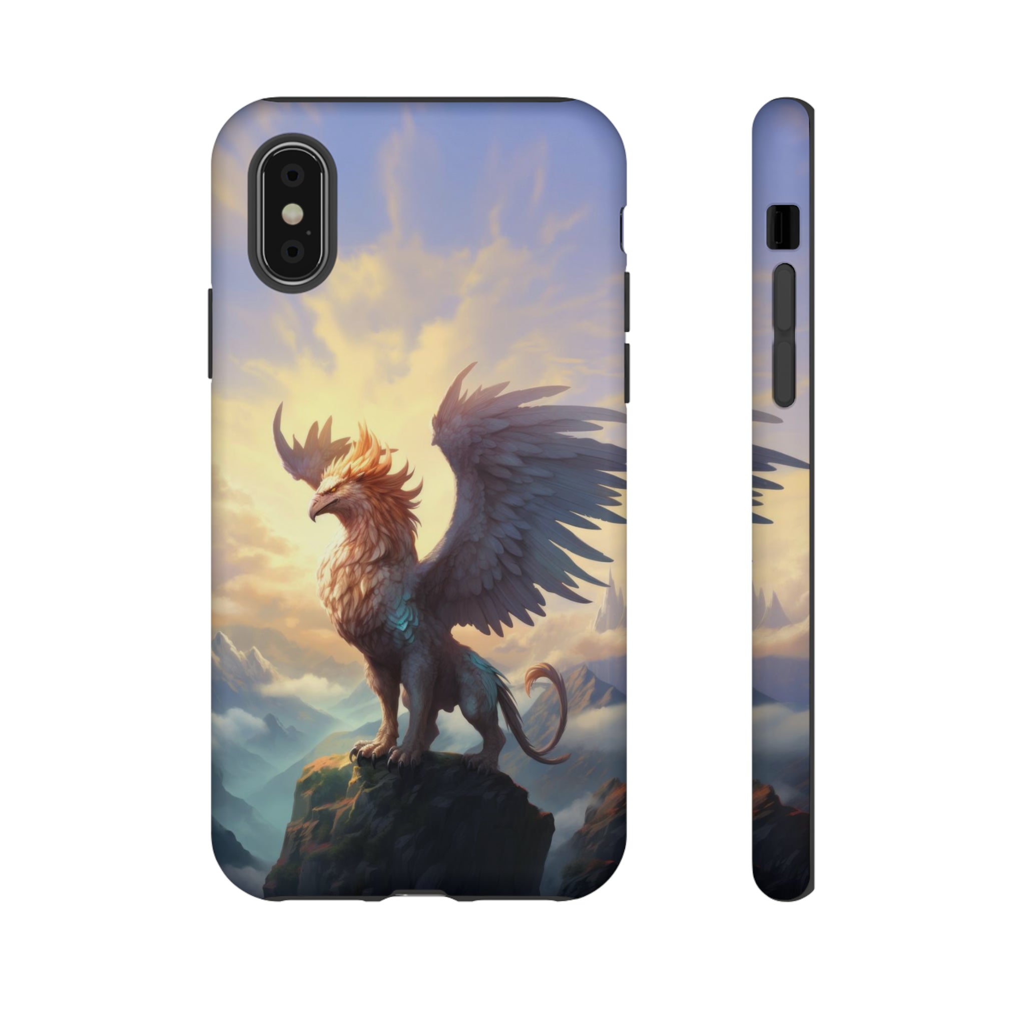 Mountaintop Griffin Phone Case iPhone XS Matte 