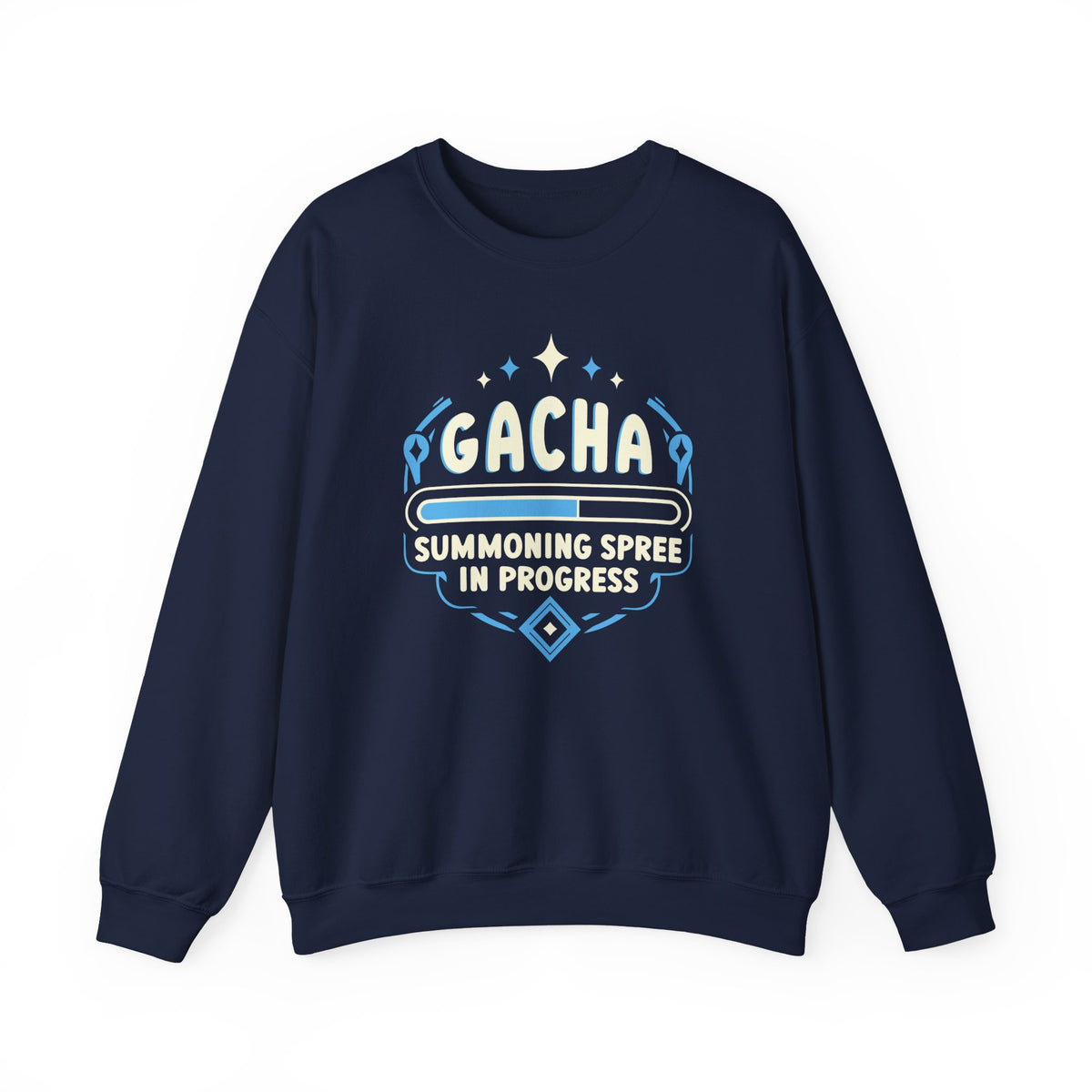 Unisex Gacha Summoning in Progress Sweatshirt S Navy 