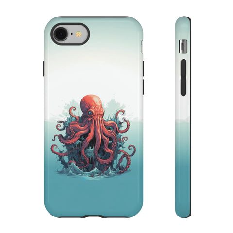 Kraken in the Ocean Phone Case iPhone 8 Glossy 