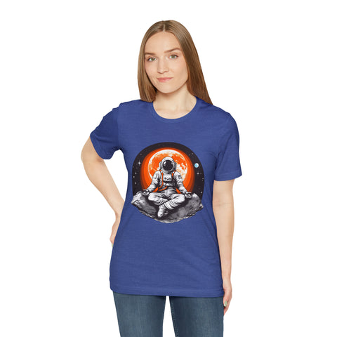 Unisex Meditating Astronaut T Shirt   