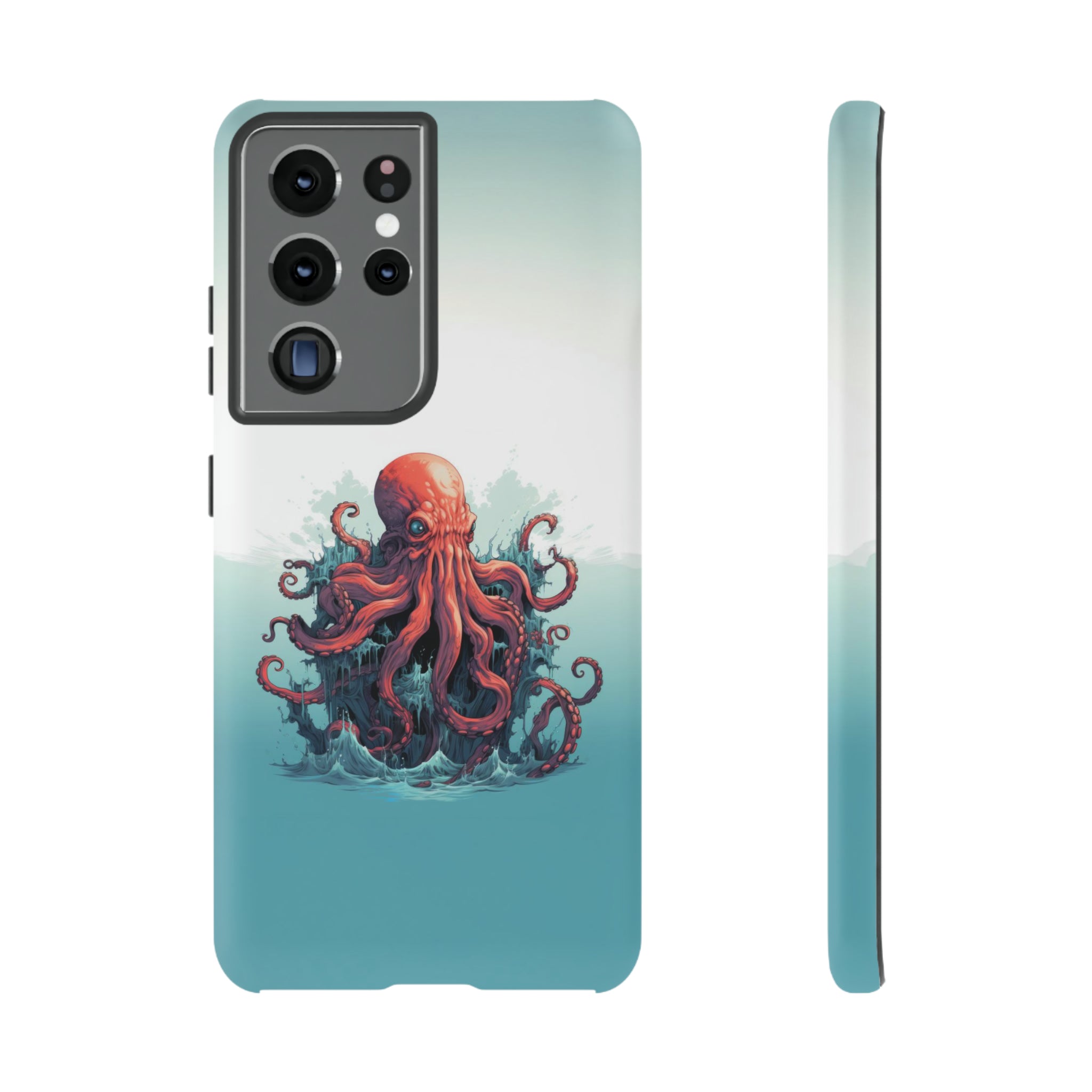 Kraken in the Ocean Phone Case Samsung Galaxy S21 Ultra Matte 