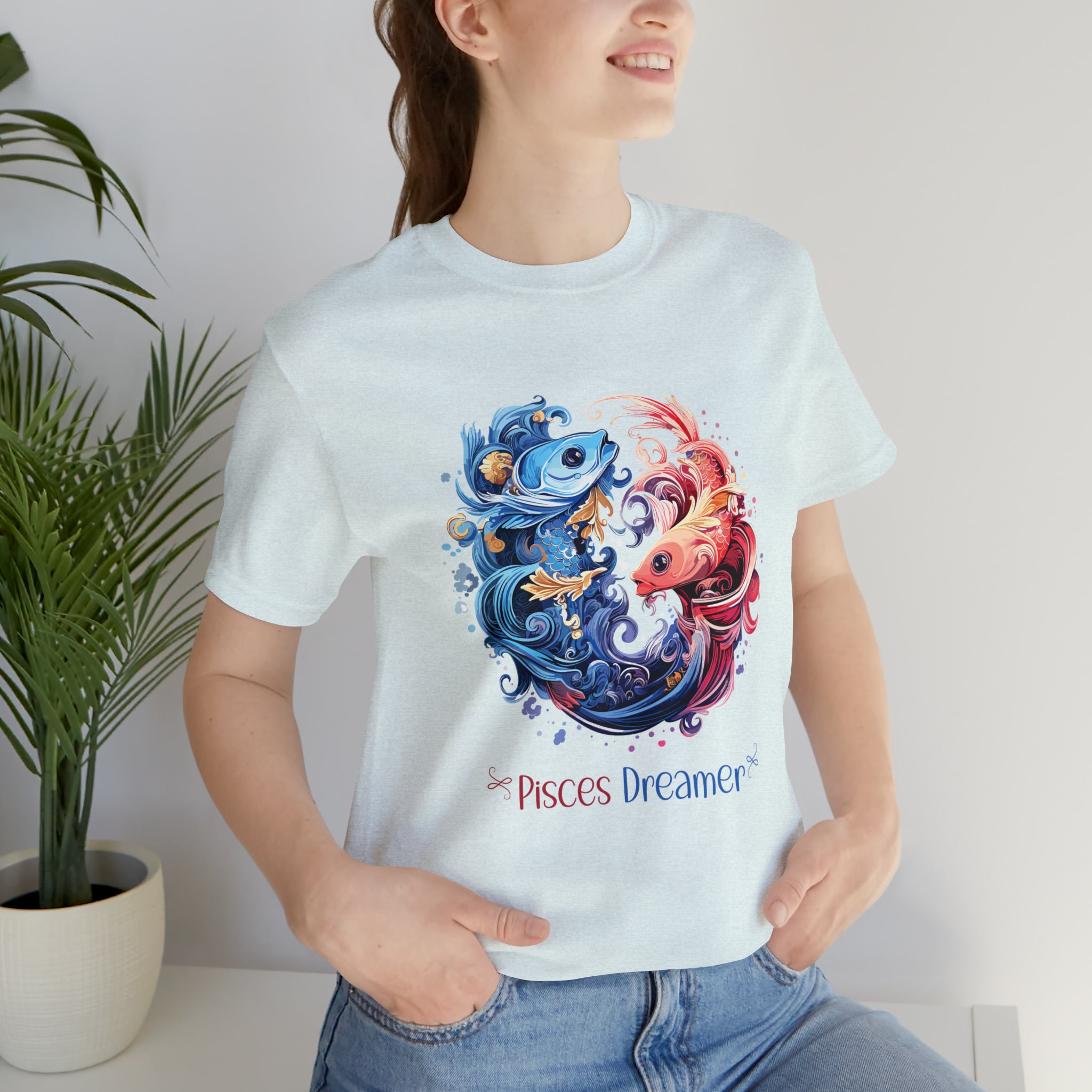 Unisex Pisces Dreamer T Shirt   