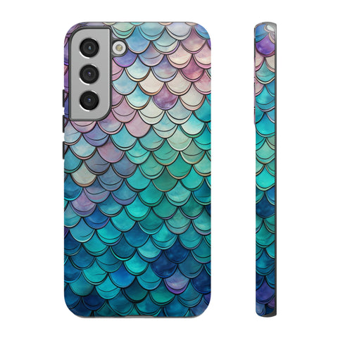 Mermaid Scales Phone Case Samsung Galaxy S22 Plus Matte 