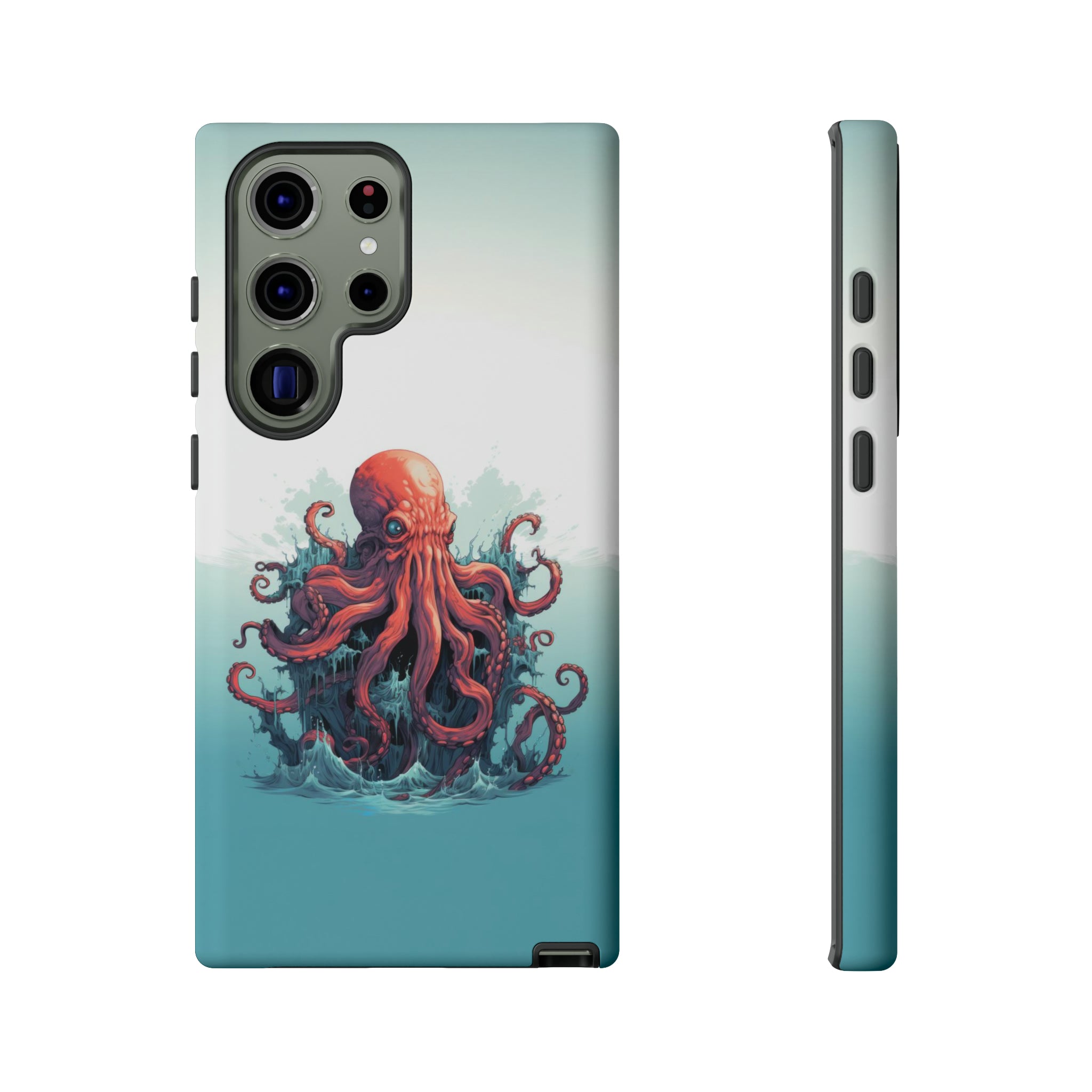 Kraken in the Ocean Phone Case Samsung Galaxy S23 Ultra Matte 