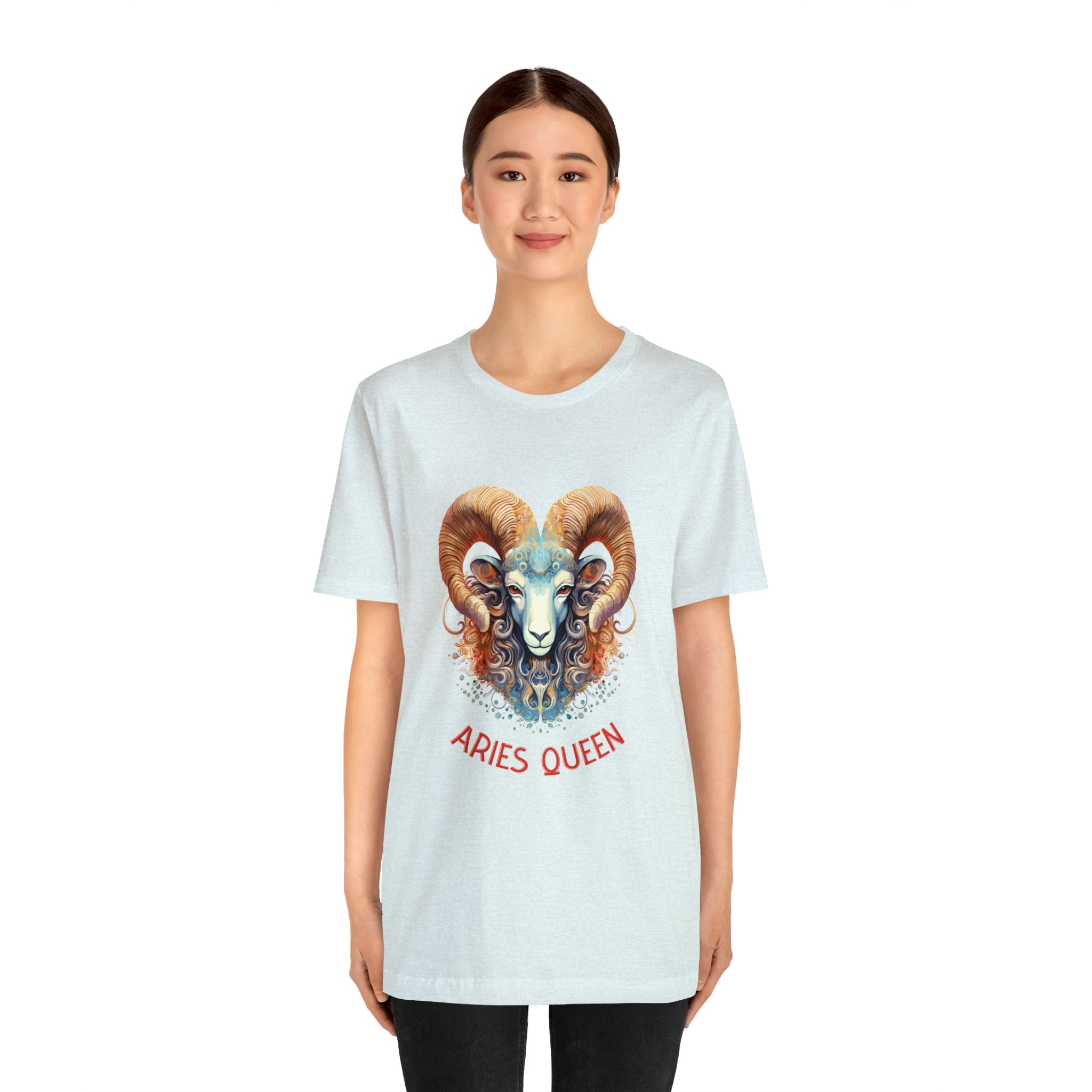 Womens Aries Queen T Shirt   