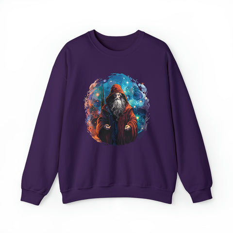 Unisex Galactic Wizard Sweatshirt S Purple 