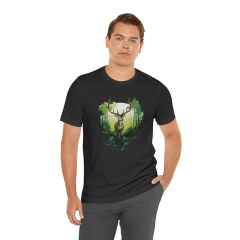 Unisex Forest Deer T Shirt   