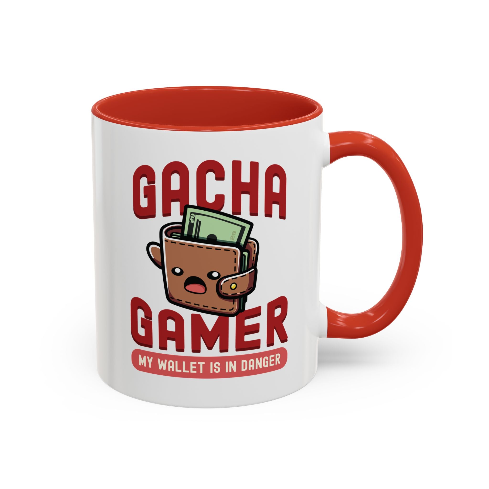 11oz My Wallet is in Danger Gacha Gamer Coffee Mug