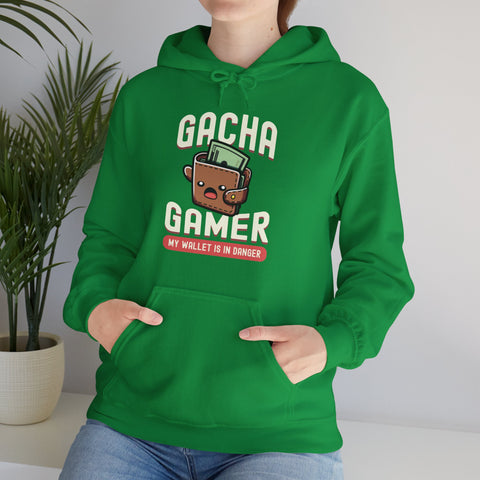 Unisex Gacha Gamer My Wallet is in Trouble Hoodie   