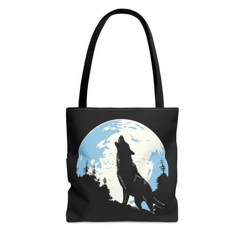 Howling Wolf Tote Bag Small  