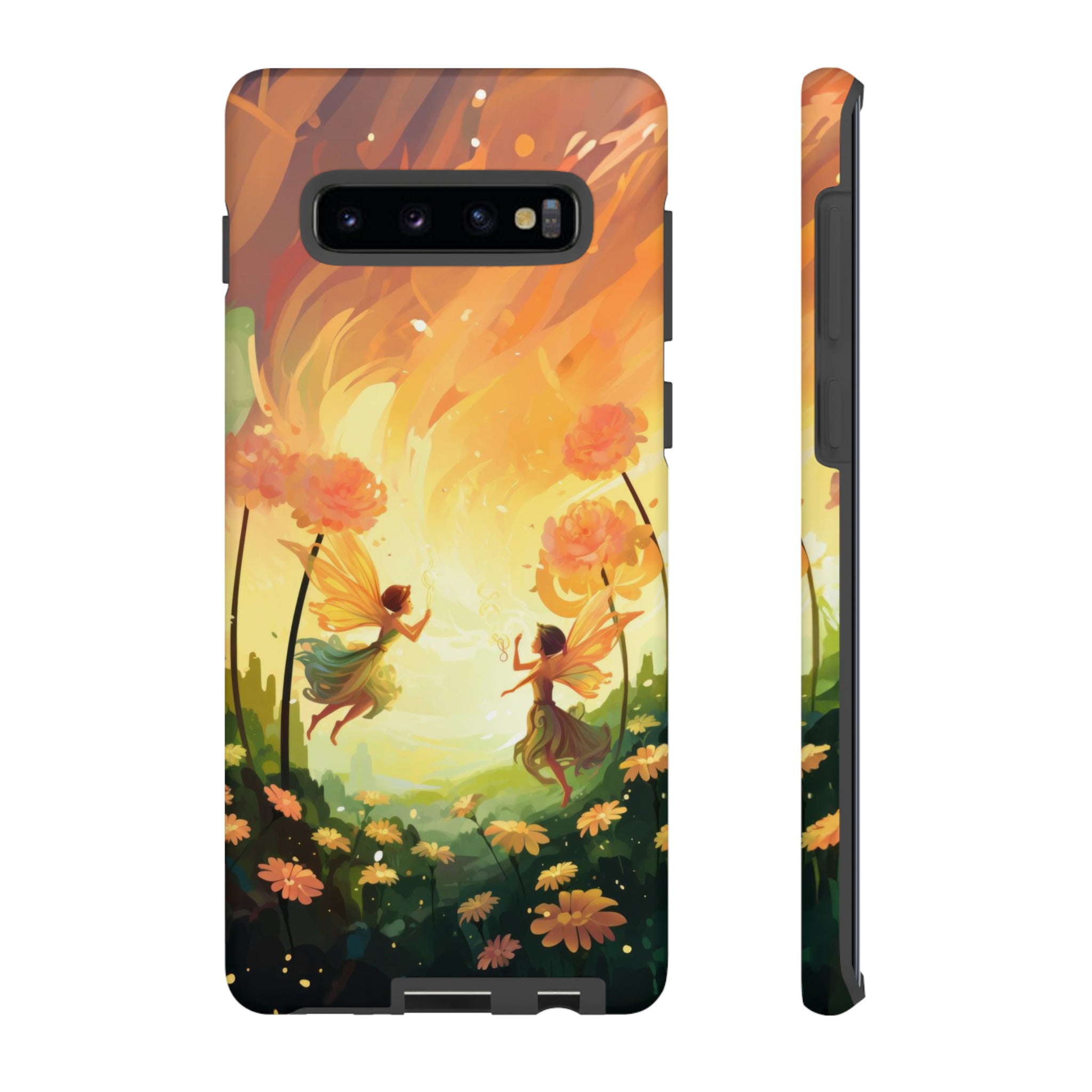 Fairy Flowers Phone Case Samsung Galaxy S10 Plus Matte 