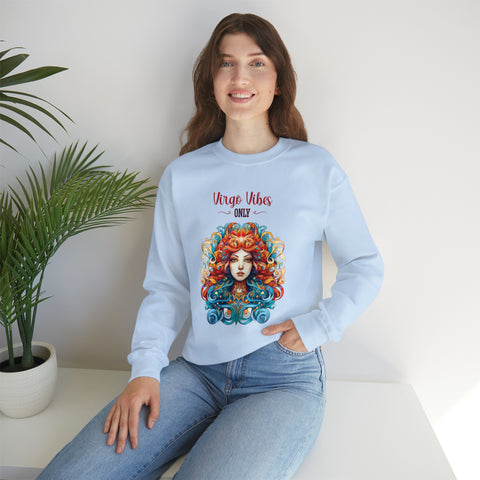 Unisex Virgo Vibes Only Sweatshirt   