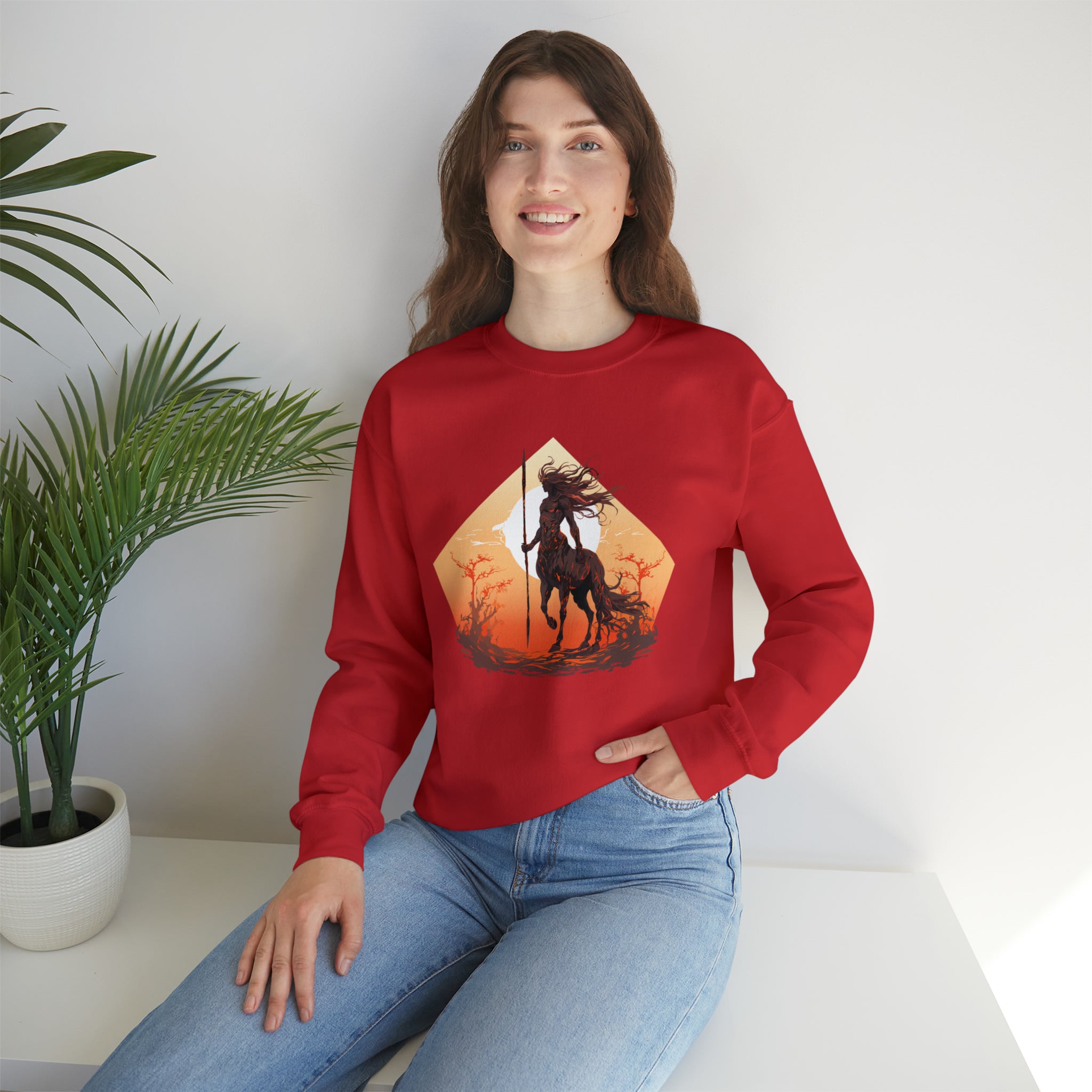 Unisex Centaur Warrior Sweatshirt   