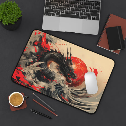 Japanese Dragon Desk Mat   