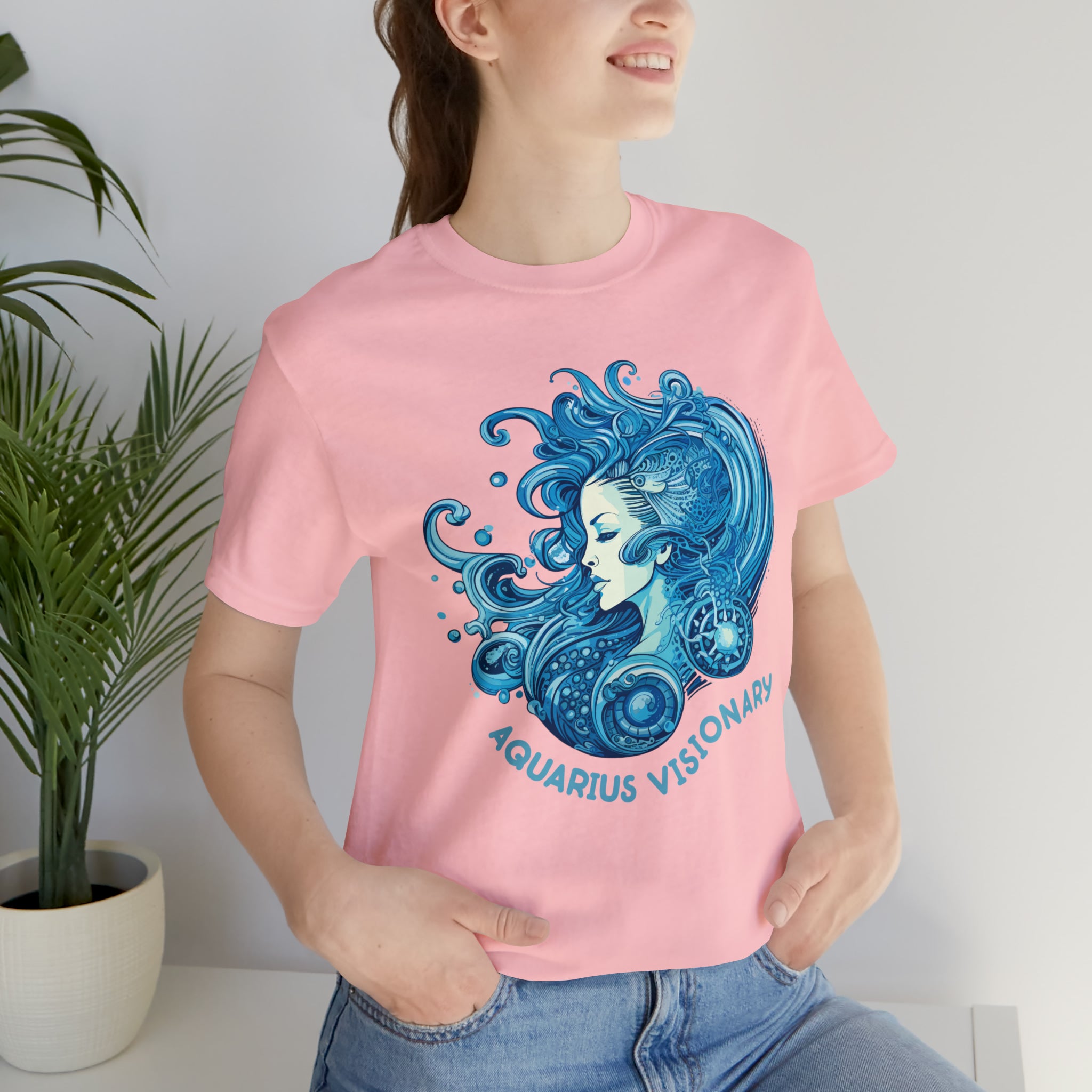 Unisex Aquarius Visionary T Shirt   