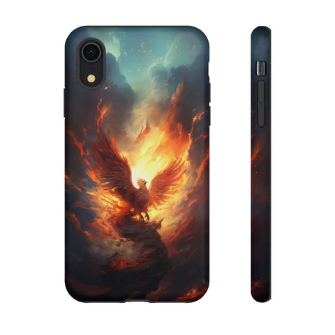 Phoenix in the Clouds Phone Case iPhone XR Matte 