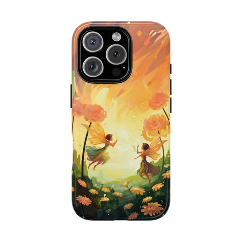 Fairy Flowers Phone Case iPhone 16 Pro Glossy