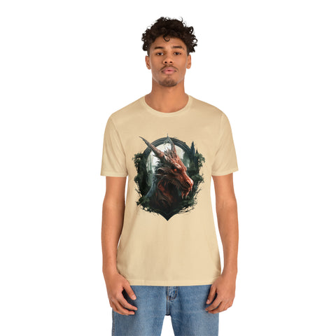 Unisex Dragon Face T Shirt   