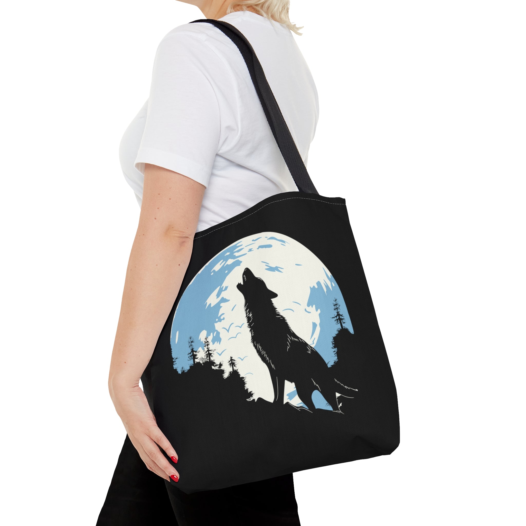 Howling Wolf Tote Bag   