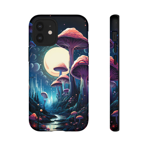 Mushroom Moonlight Phone Case iPhone 12 Mini Matte 