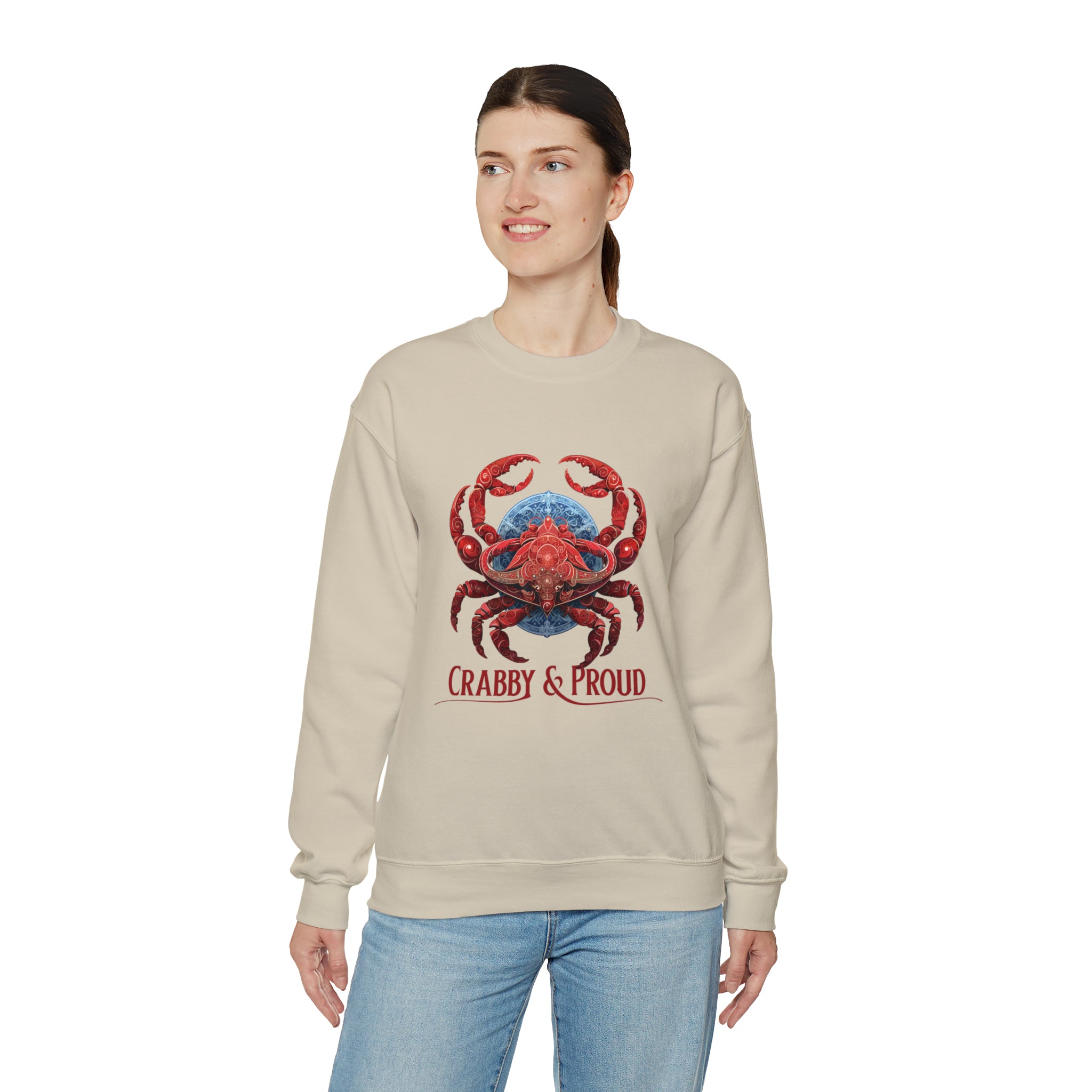 Unisex Cancer Crab Sweatshirt   