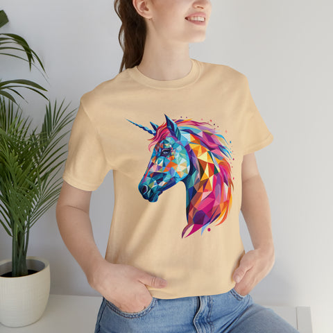 Unisex Crystallized Unicorn Mane T Shirt   