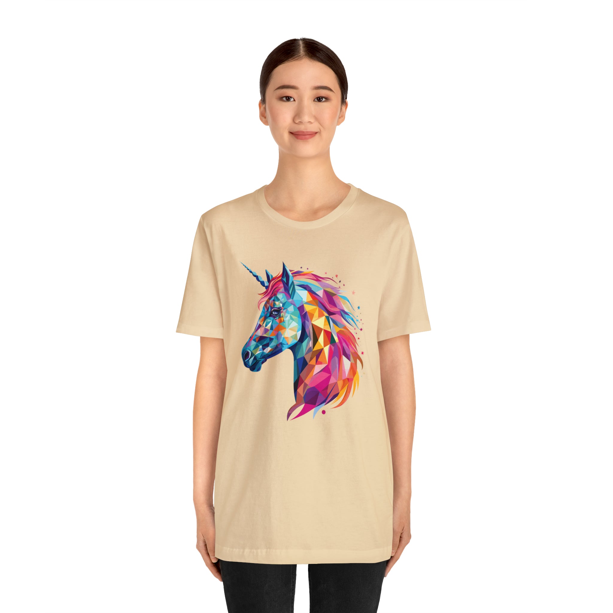 Unisex Crystallized Unicorn Mane T Shirt   